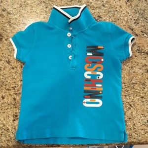 Moschino Baby polo shirt top